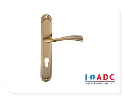Hot Sale Aluminium Door Handle, High Quality Door Lever Handle on Plate