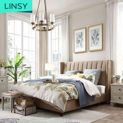 Linsy China Double European Hotel King Size Queen Bed Rax2a