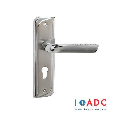Super Quality Ironmongery Aluminium Door Handle on Aluminium Alloy Door Plate with Door Handles