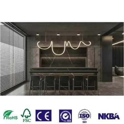 Chinese Factory Kitchen Furniture Design Wood Veneer Kitchen Cabinet for Wholesales