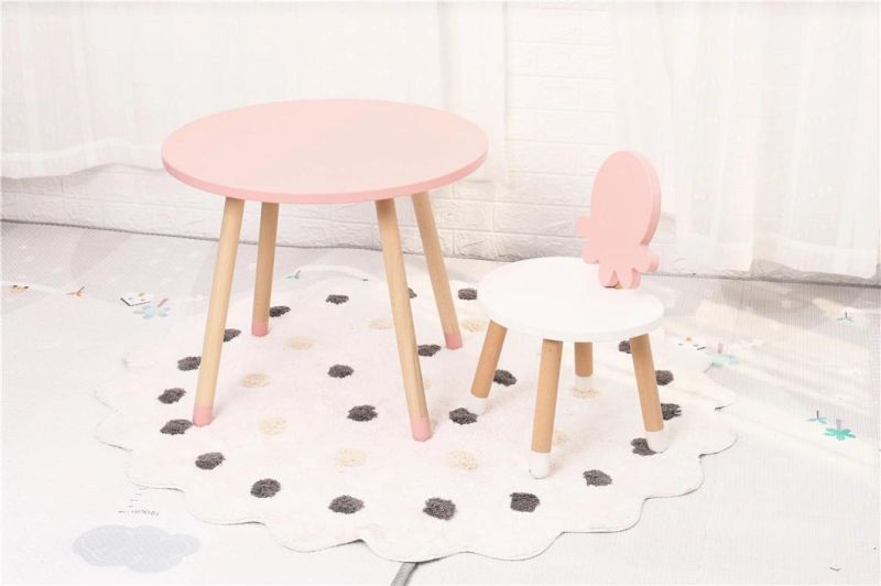 High Quality Kids Table and Chair Set European Style Baby Room Decor