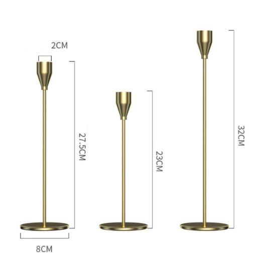 Holders Crystal Candelabra Wedding Votive Wooden Table Centerpieces Decoration Glass Tubes Metal Wire for Tall Candle Holder