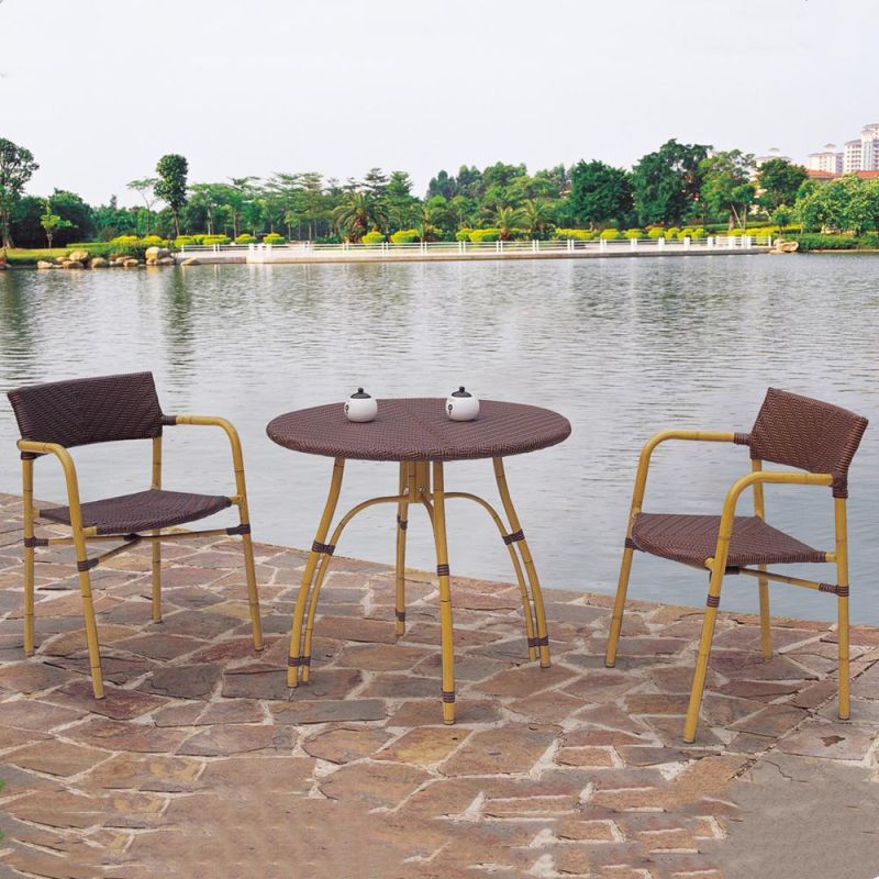 Outdoor Leisure Chair Two Seating Coffee Shop Furniture