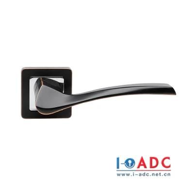 Zinc Alloy Door Handle/High-End Door Lock/European Door Handle/Door Hardware/Indoor Door Lock/ Electrophoretic Black Wire Drawing