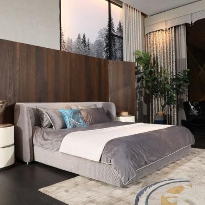 Project Bedroom Furniter Modern Design Fabric Bed