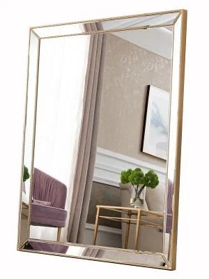 Pearl Edge Dressing Mirror High Grade Full Body Mirror for Clothing Store
