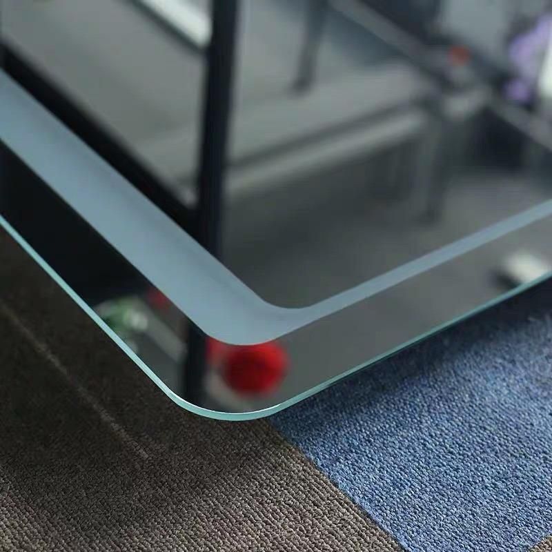 European Style Customized Touch Sensor Irregular Rectangle Mirrors Illuminated Aluminium Mirror Bathroom LED Mirror