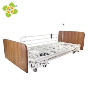 Ultra Low Electric Nursing Bed with European Side Rails