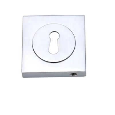 Zamak Square Rosette Europe Profile Key Hole Escutcheon