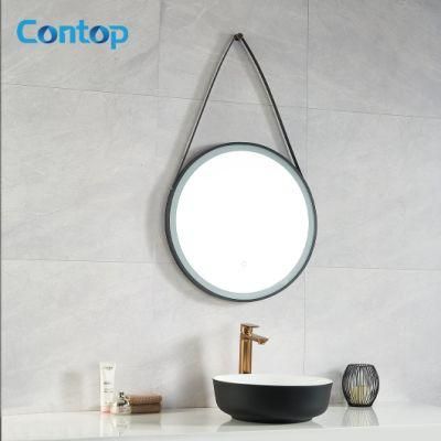 SAA Approval Australia Standard Wholesale Home Decoration Wall Mounted Round Smart LED Bathroom Mirror