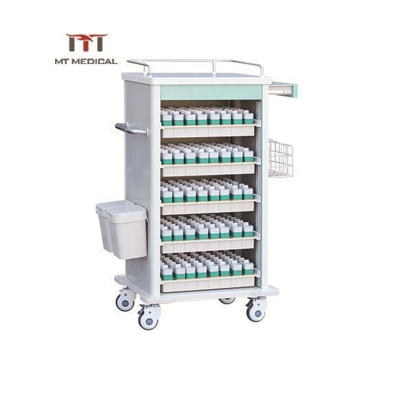 Hot Sales Luxury European Style Medical Equipment Medicine Trolley Cart