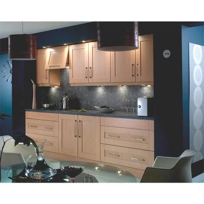 New Arrival Luxury Lacquer Solid Wood Particle American Style Shaker Kitchen Island Cabinet