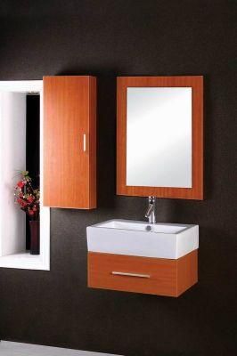 European Style Cheap Single MDF Bathroom Cabinet