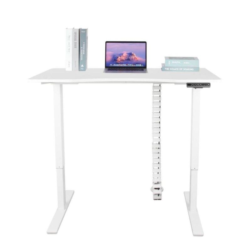 Modern Rustic Industry Office Furniture Grey White Black Electric Height Adjustable Standing Desk