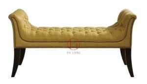 Antique Recline European Style Classic Bed Bench