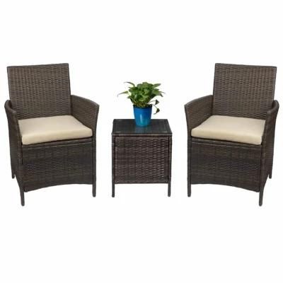 Factory Supplier Outdoor Furniture Rattan Garden Sofa Set