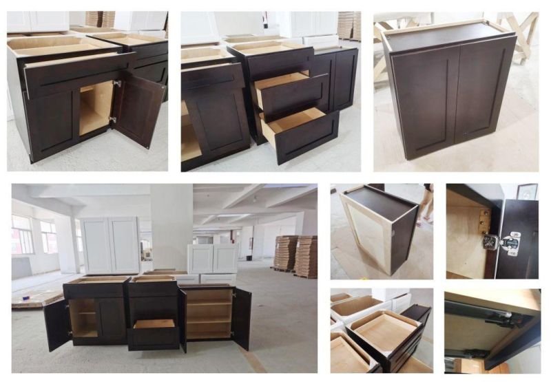 North American Cupboard Kitchen Solid Wood Cabinets Rta Painting Kitchen Cabinets