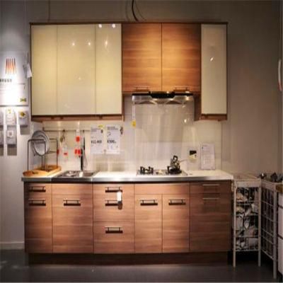 Edna China Custom American Luxury Modern Rta Modular Solid Wood Kitchen Cabinet