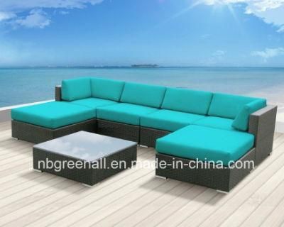 7PC Rattan Sofa Set Outdoor Sectional Patio Furniture