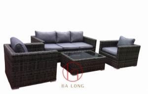 Rattan 4PCS Sofa Set