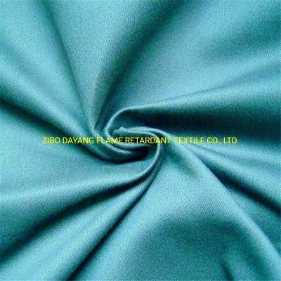 Lustrous Surface Flame Retardant Knitted Single Jersey Fabric with Oeko Tex 100