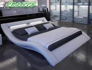 A516 Romantic Furniture Design King Size LED Bed