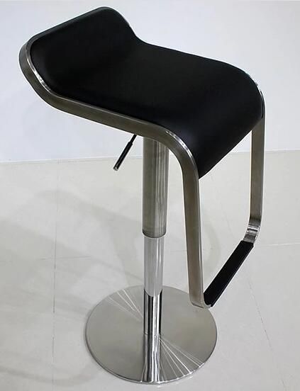 European Style PU Seat Metal Frame Lem Bar Chair for Sale