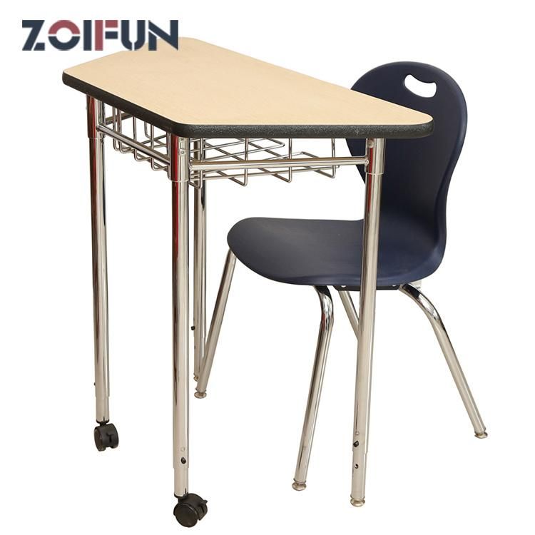 Hard Plastic PP Metal Stackable Anti-Slip Home School Company Classroom Chairs