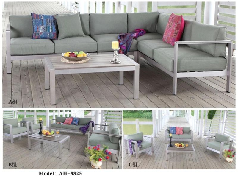 Outdoor Living Patio Furniture Dining Set 4 Piece Cast Aluminum Patio Furniture Conversation Set with Cushions and Coffee Table, Antique Bronze