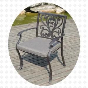 Cast Aluminum Outdoor Garden Furniture Atlantic High Back Dining Chair