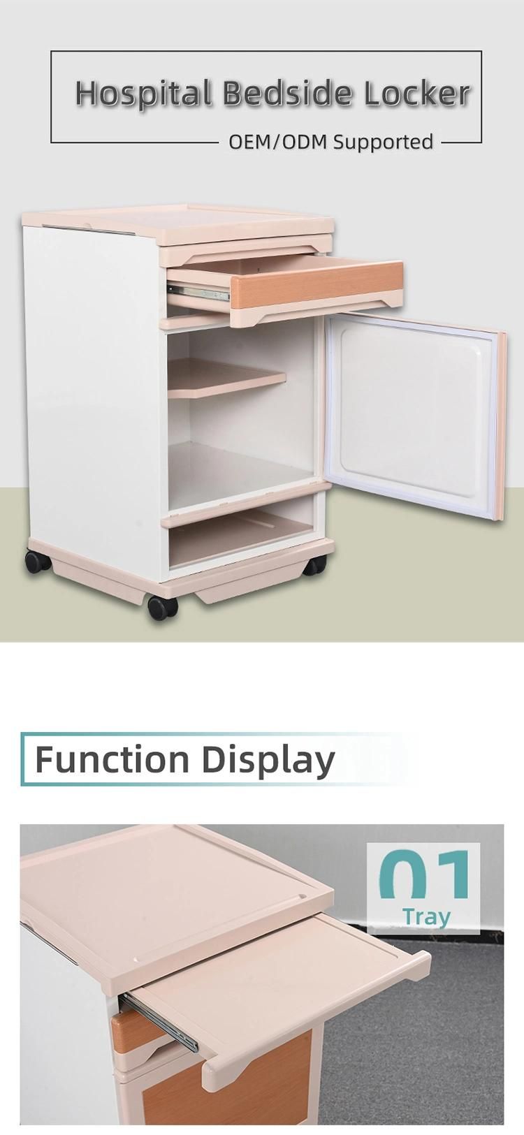 Factory Direct Sales Hospital Bedside Table Hospital Supplies Cabinet