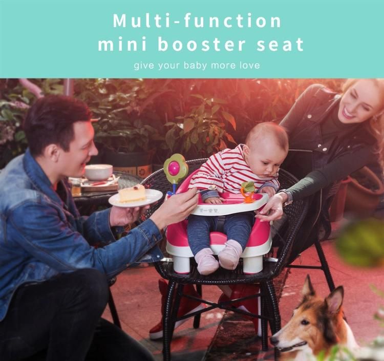 Compact Travel Booster Baby Feeding Chair, Outside Restaurant Baby Feeding Chair