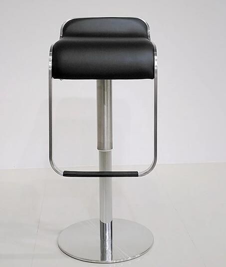 European Style PU Seat Metal Frame Lem Bar Chair for Sale
