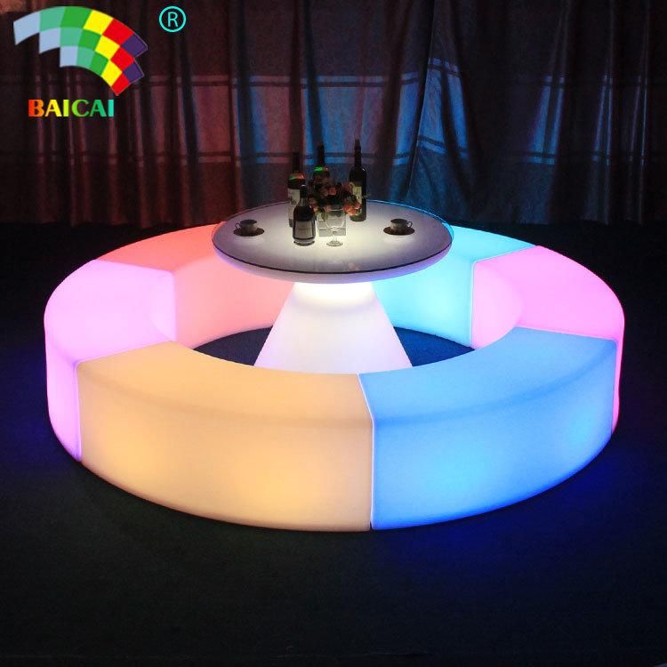 Events Display Stool Decor Furniture with Color Changeable