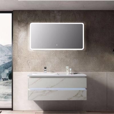 European Wall-Mounted Bathroom Furniture with LED Mirror