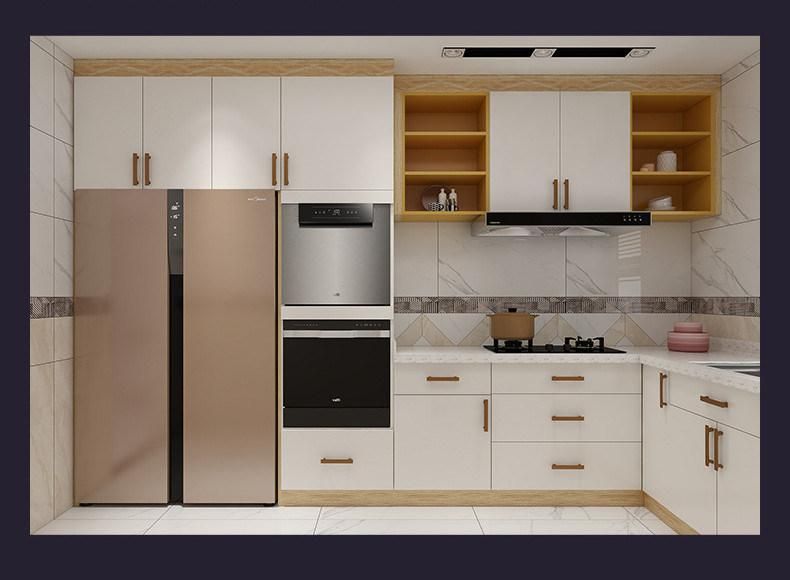 European-Style Whole House Custom Modern Simple Open Cabinets, Custom-Made Household Furniture 0029