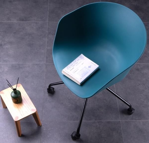 Fashion Creative Simple Modern Armchair Plastic Dining Leisure Office Chair