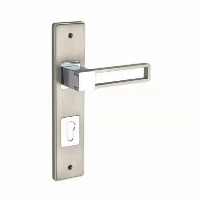 Exterior High Performance Zinc Alloy&#160; Door&#160; Hardware&#160; Door&#160; Handle&#160; Sets&#160; Door&#160; Lever Handle&#160; Lock&#160; with Plate