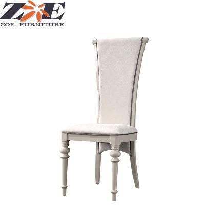 China Foshan Hot Selling Dining Room Furniture Dining Chair with Fabric Cover