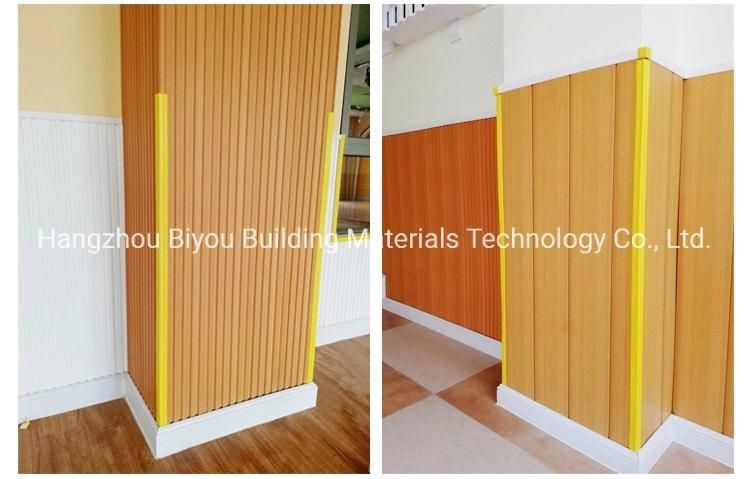 Customized Size Cream Color Plastic Extrusion L Profile Protector Decorative PVC Wall Corner Guard