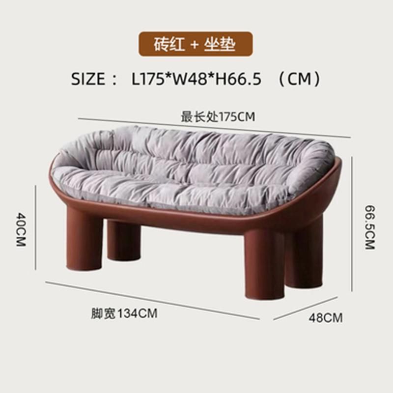 Simple Leisure Sofa Recliner European and American Style Rotomolding Process