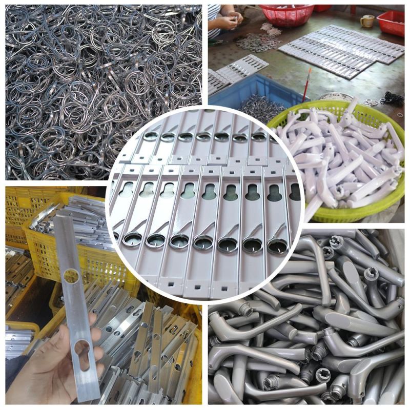 Construction Hardware Door Accessories Powder Coating Aluminum Door Handle