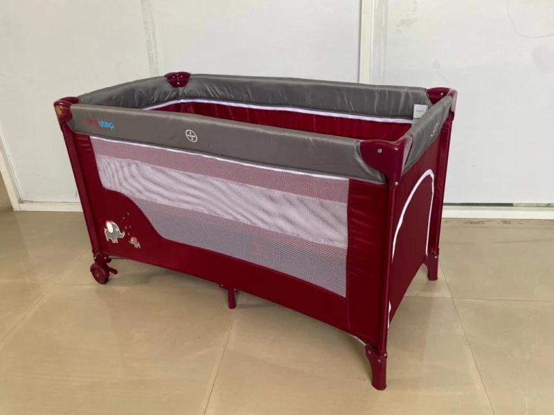 2022 Hot Sale Popular Baby Bed Travle Cot and Playards with Good Quality