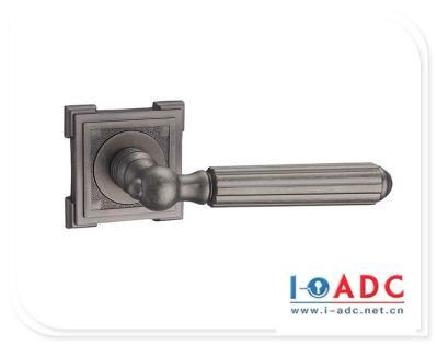 Bedroom Passageway Anti-Theft Door Handle Zinc Alloy Material Ancient Silver High-End Door Lock Series