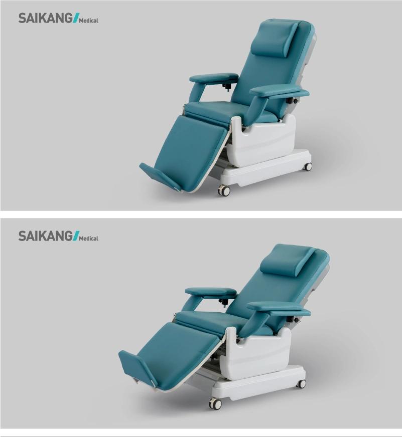 Ske-120A Metal Hospital Transfusion Chair