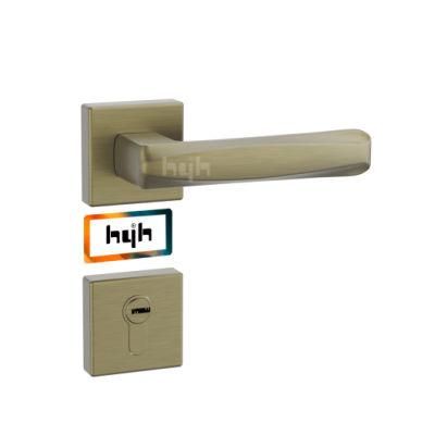 Home Square Chrome Handle Hyh Attractive Design Door Lock