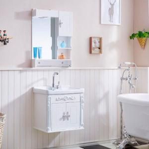 New Design Mini House PVC Bathroom Vanity with Wall Mounting