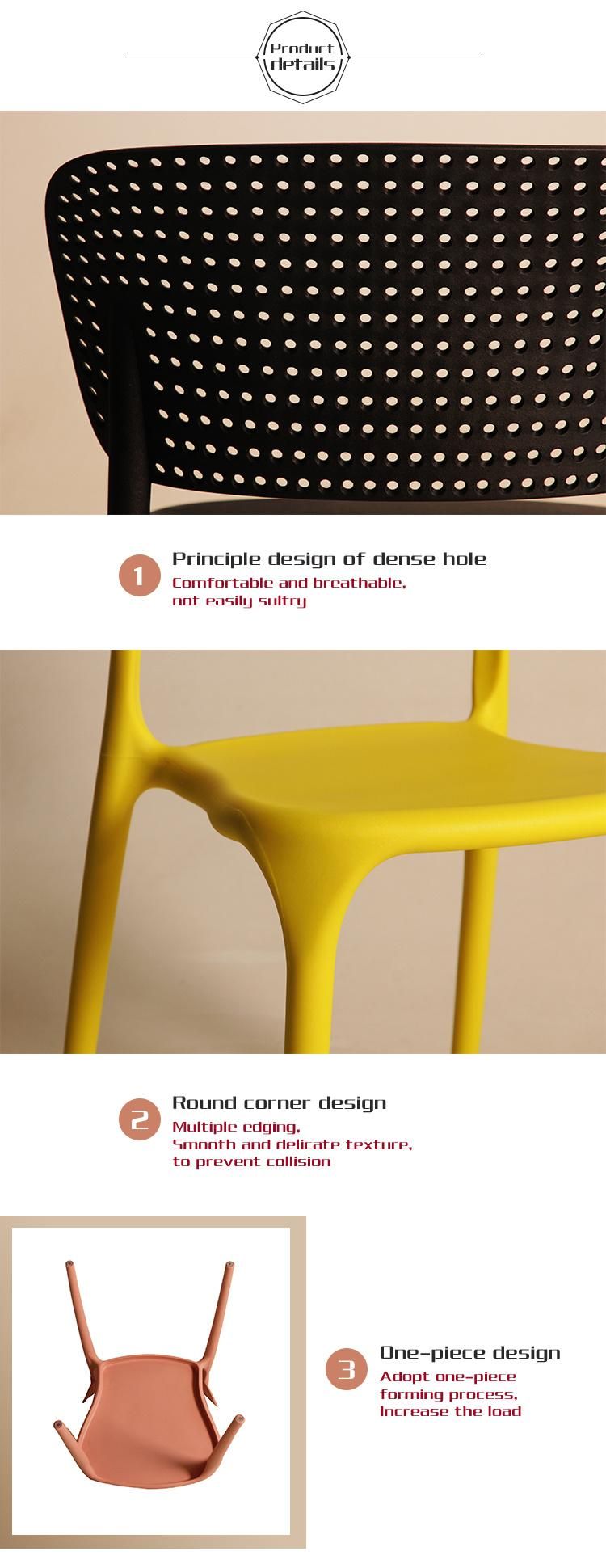 New Product Dining Room Restaurant Furniture Dining Chair Style Plastic Modern European Comfortable Design Velvet Morden