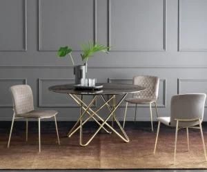 Modern New Design Metal Restaurant Backrest Hotel Dining Chair
