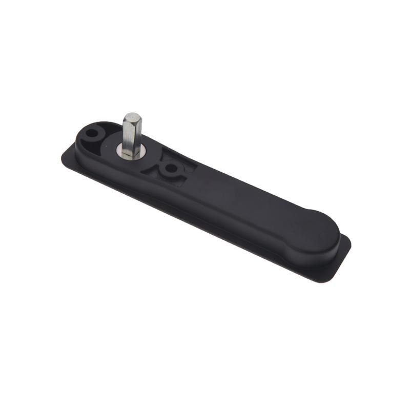 Hopo High Quality Zinc Alloy Concealed Black Handle for Sliding Door, Spindle55mm